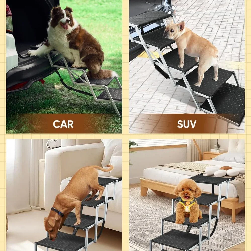 Saker Foldable Dog Ramp for Cars